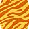 Ковер SUNRISE d130 YELLOW-ORANGE Овал