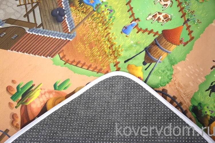 Детский развивающий 3D ковер Дикий Запад 86029